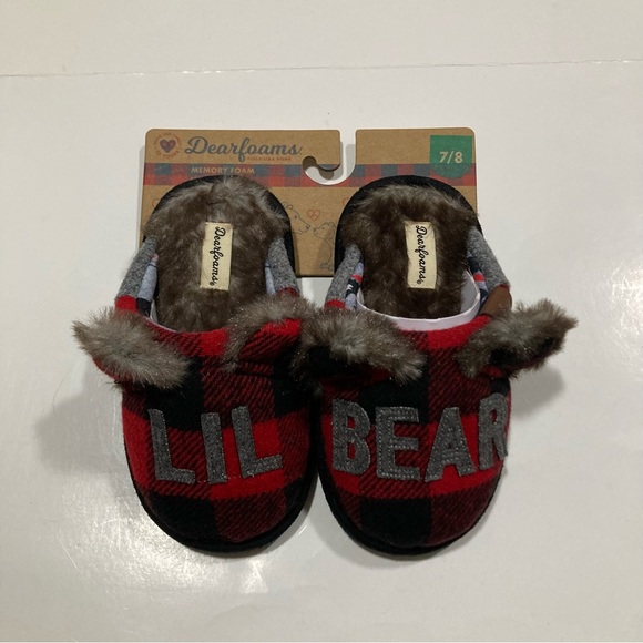 NWT Dearfoams slippers - Picture 2 of 4